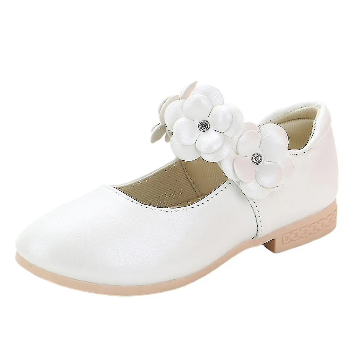 1 Pair Children Sole Shoes Fashion Flower Shoes Kids Adorable Shoes