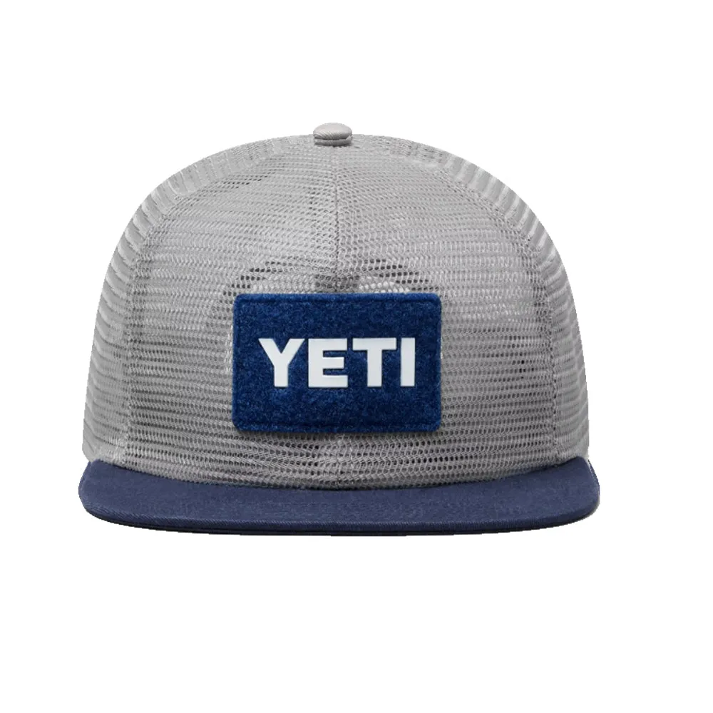 21023006818 GORRA VELCRO B FLAT BRIM MESH GREY/NAVY MARCA YETI