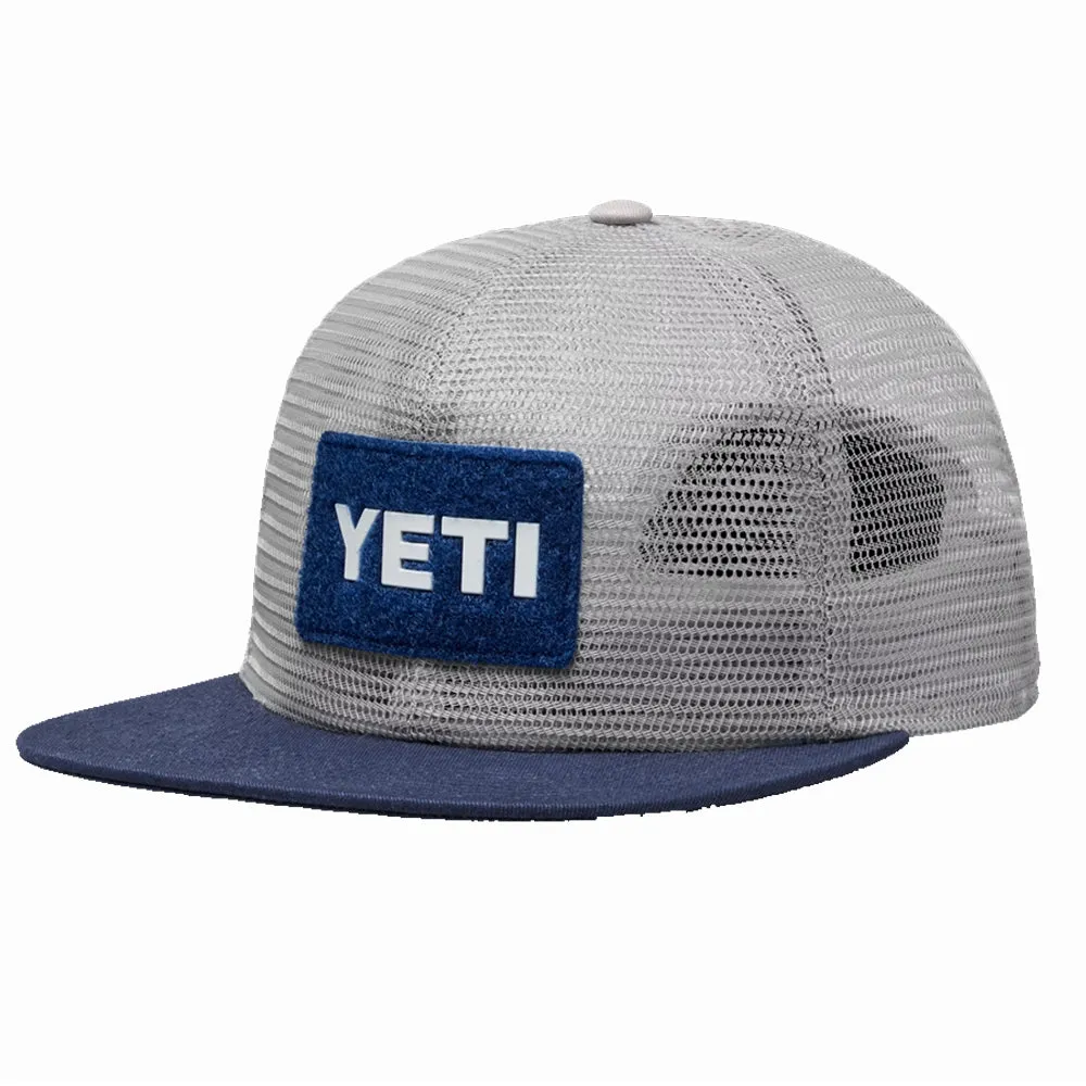 21023006818 GORRA VELCRO B FLAT BRIM MESH GREY/NAVY MARCA YETI