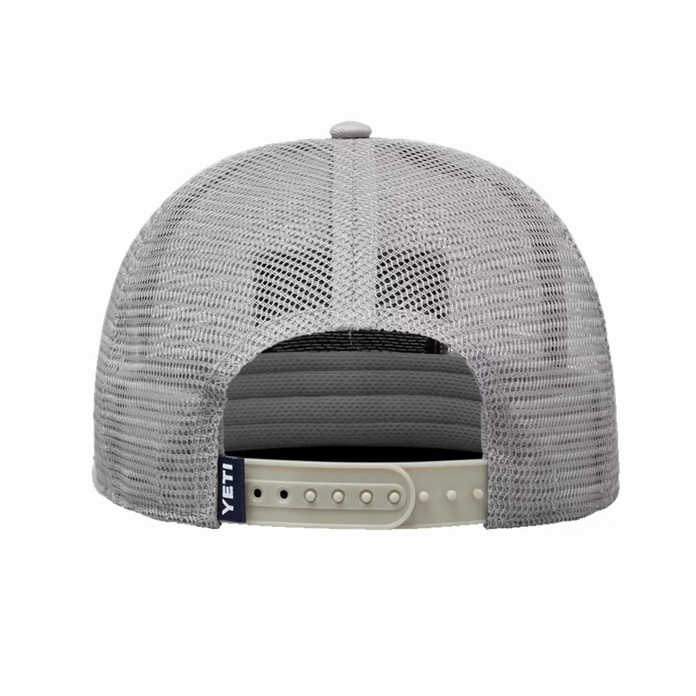 21023006818 GORRA VELCRO B FLAT BRIM MESH GREY/NAVY MARCA YETI