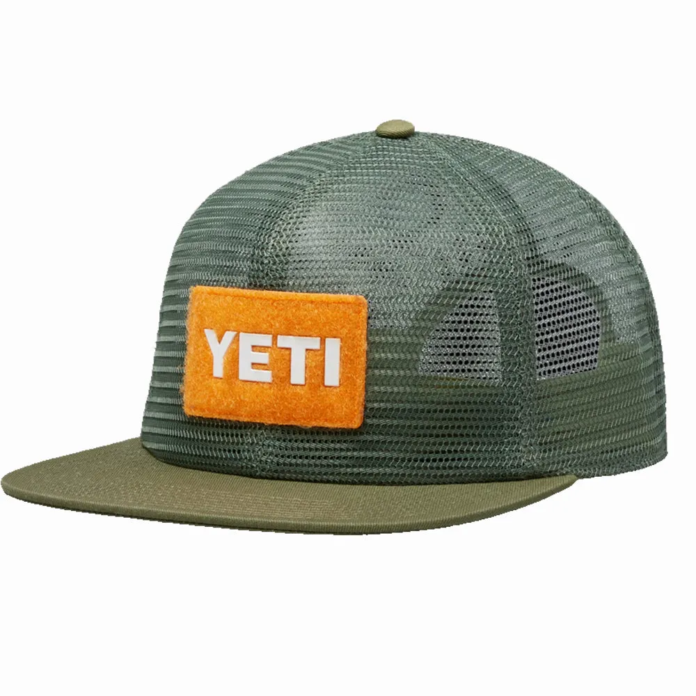 21023006819 GORRA VELCRO B FLAT BRIM MESH OLIVE MARCA YETI