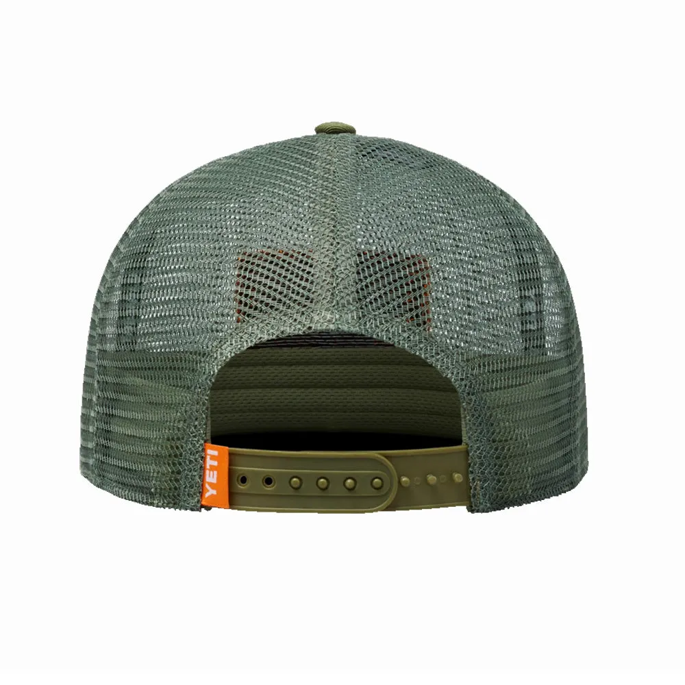 21023006819 GORRA VELCRO B FLAT BRIM MESH OLIVE MARCA YETI