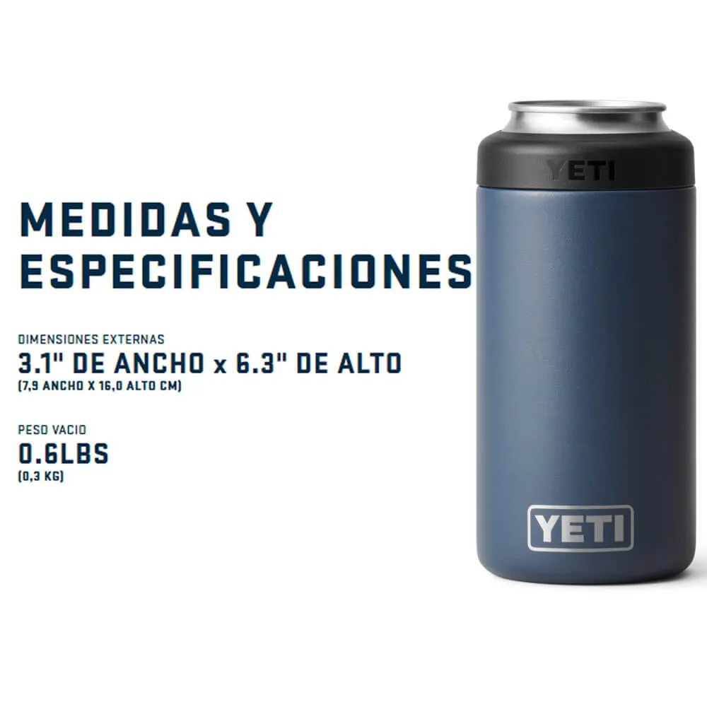 21070090090 PORTA LATA RAMBLER COLSTER TALL FX BLANCO MARCA YETI