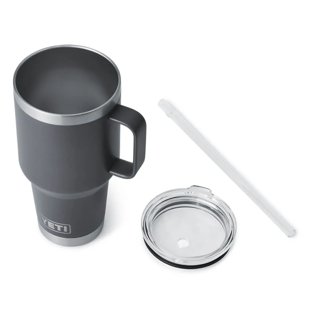 21071501815 TERMO RAMBLER 35oz STRAW MUG CHARCOAL MARCA YETI