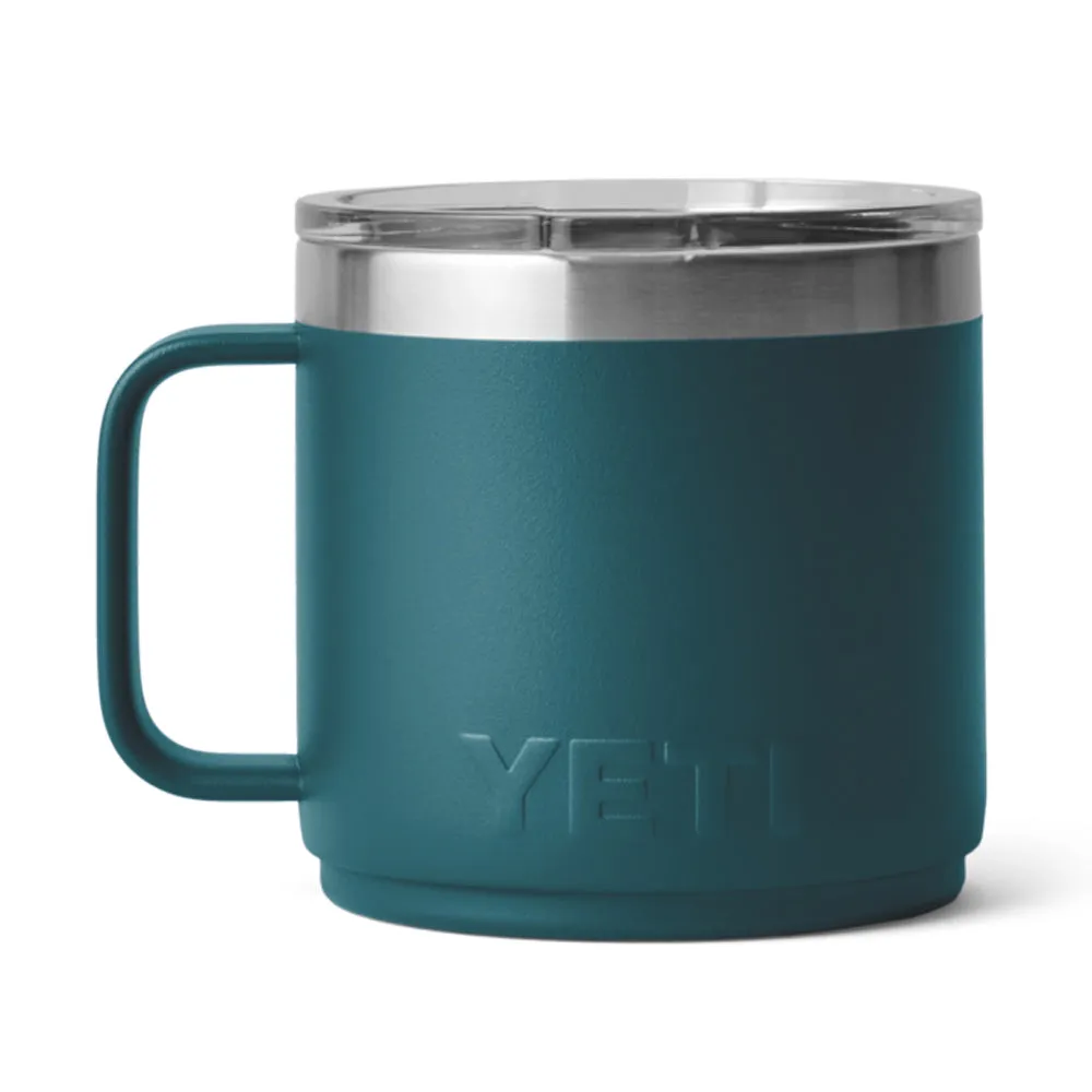 21071502825 TAZA RAMBLER 14oz MUG 2.0 TAPA MAGNETICA AGAVE TEAL MARCA YETI