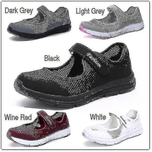 5 Colors Summer Walking Shoes Women Fashion Casual Running Shoes Ladies Lightweight Tennis Sneakers Weave Mesh Fabric Comfortabl