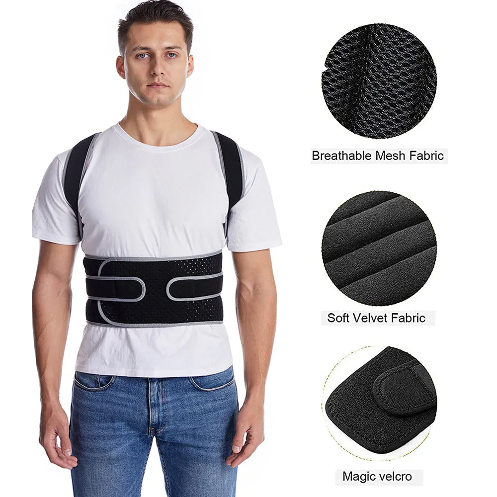 Adjustable Fully Back Shoulder Posture Corrector Belt Clavicle Spine