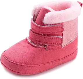 Baby Boys Snow Boots Winter Warm Non-slip Shoes