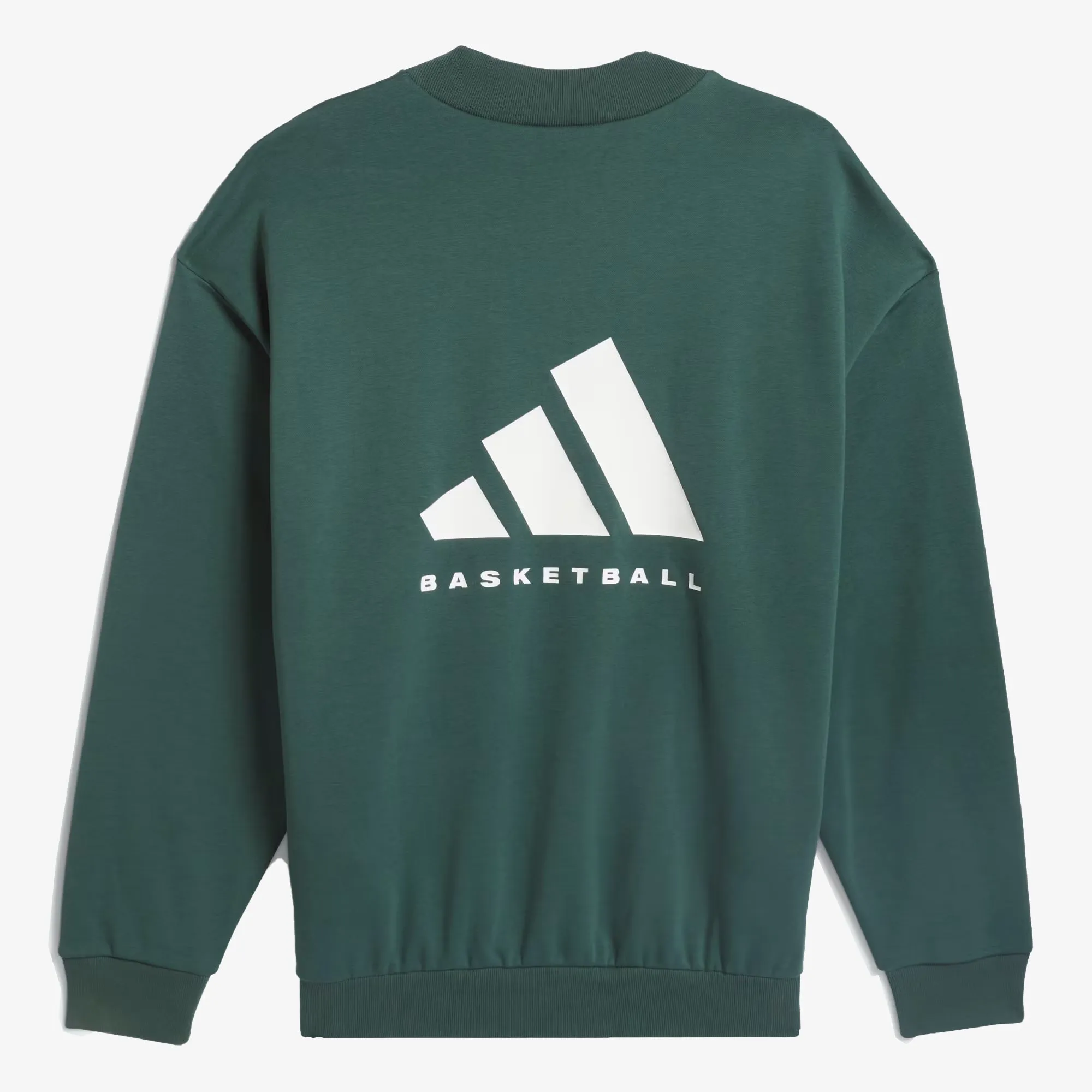 Basketball Crew Sweatshirt - Mineral Green