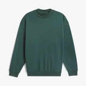 Basketball Crew Sweatshirt - Mineral Green