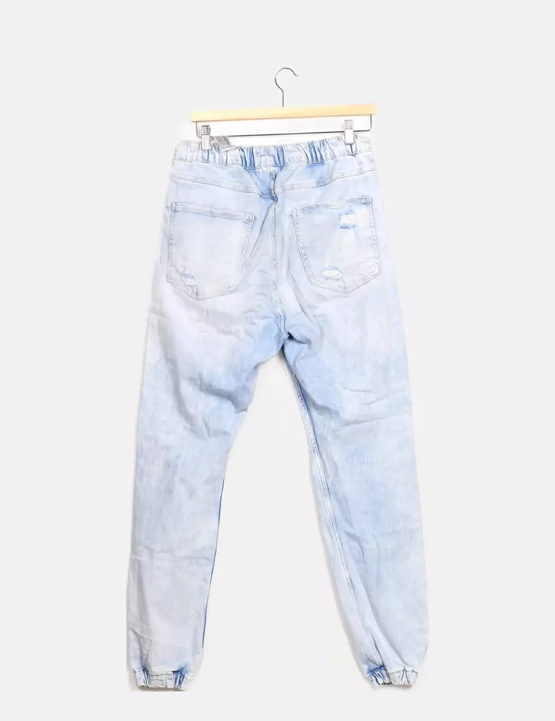 Bershka Denim azul jogger