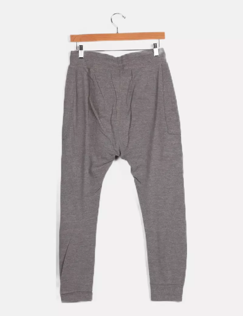 Bershka Pantalón jogger gris