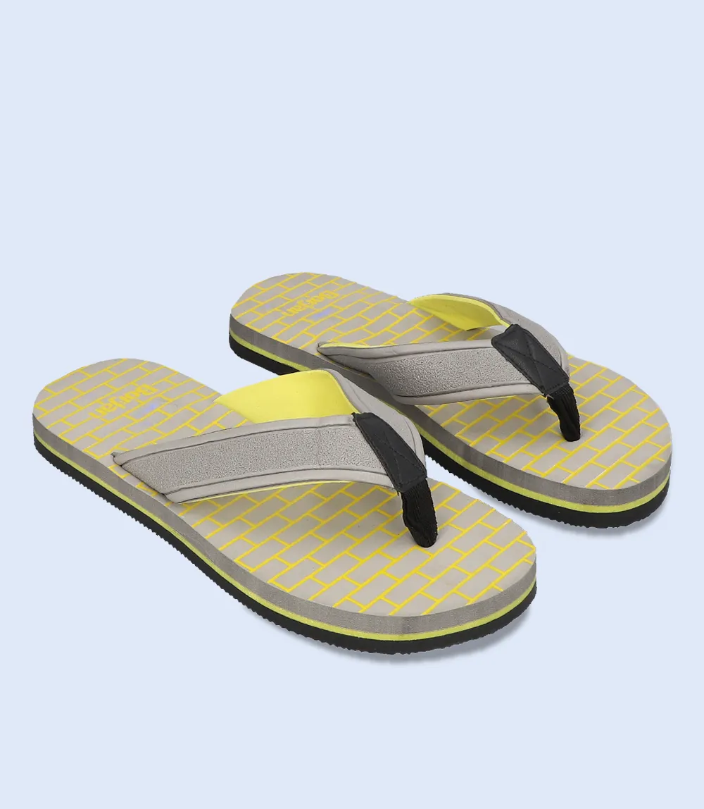 bm5566 grey men flip flop