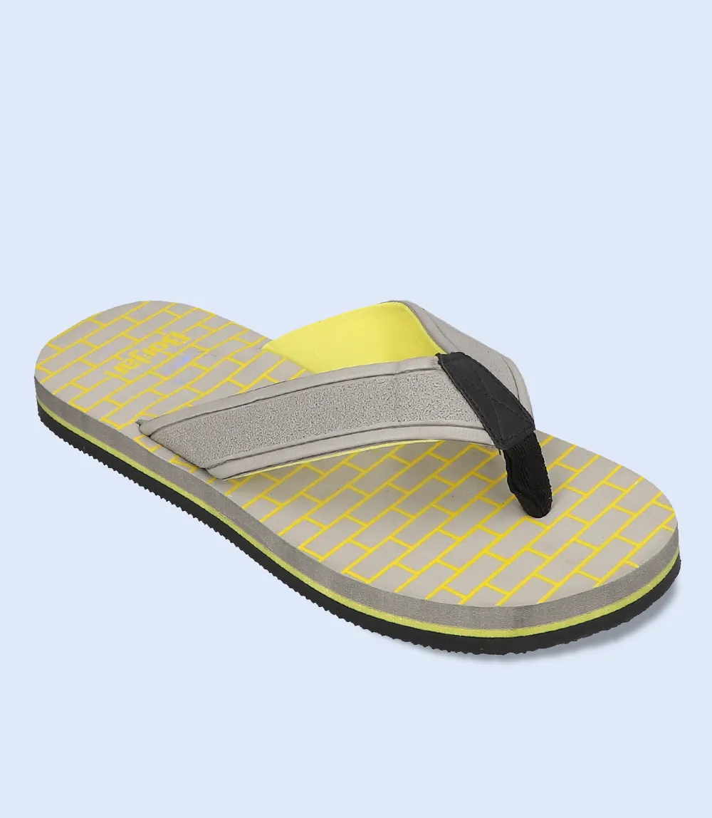 bm5566 grey men flip flop