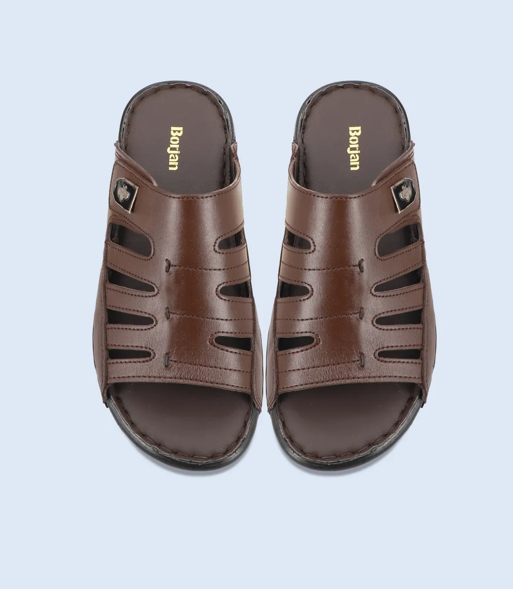 BM5667 Coffee Men Slipper