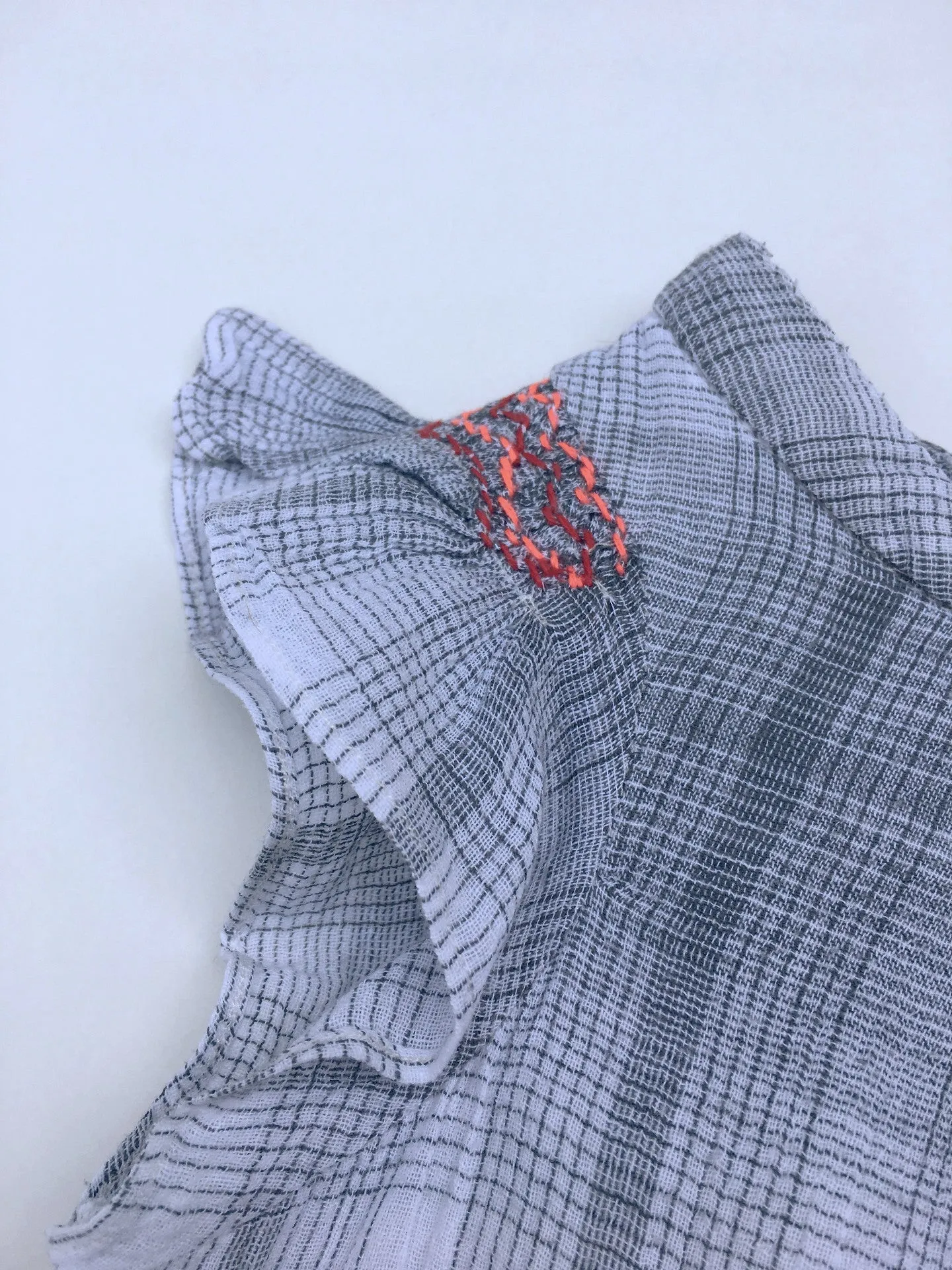 Bonpoint Check Cotton Summer Dress for 4 Year Olds