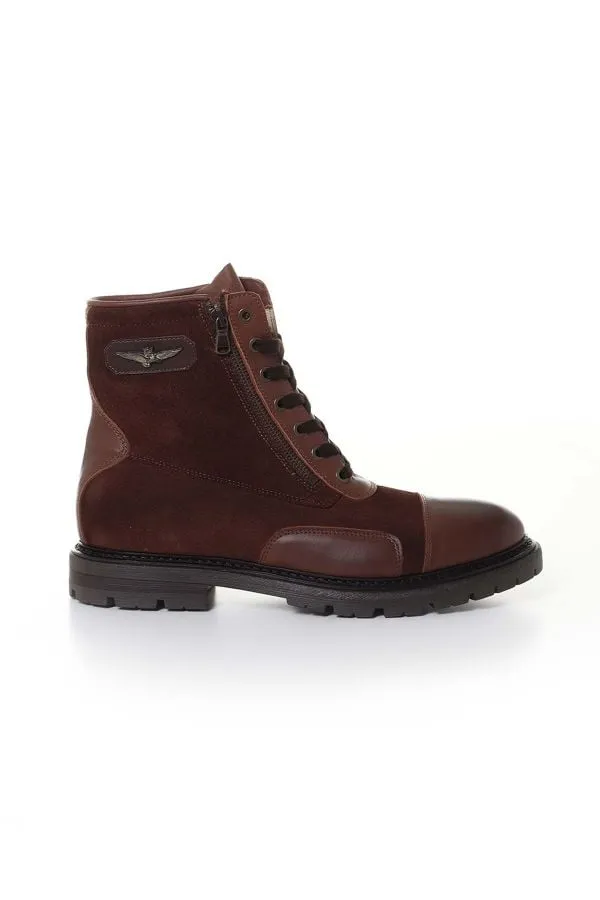 Boots/Botas Hombre Aeronautica Militare Sc252Pl202 Testa Di Moto