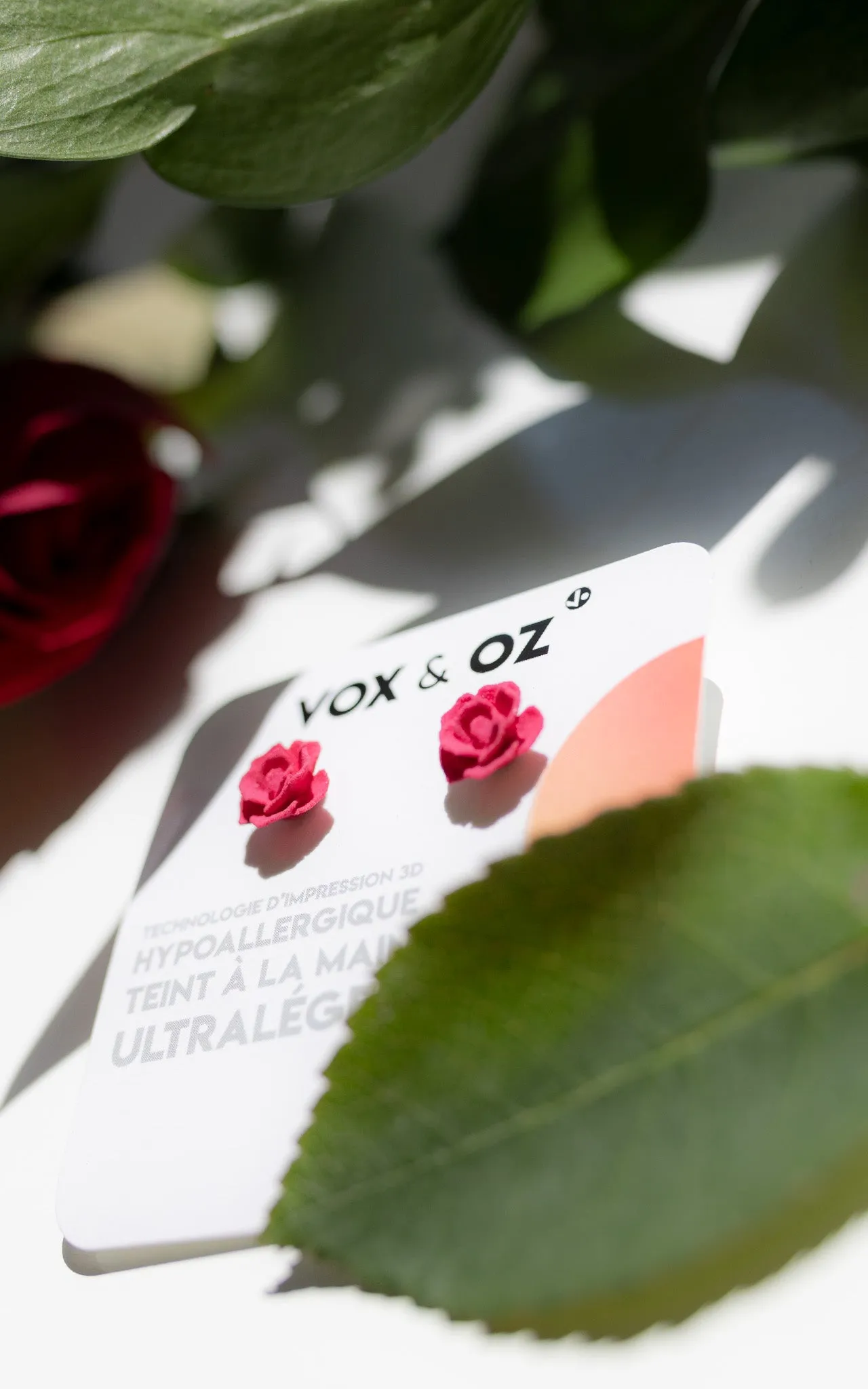 Boucles d'oreilles petites roses I MINI-TANGO