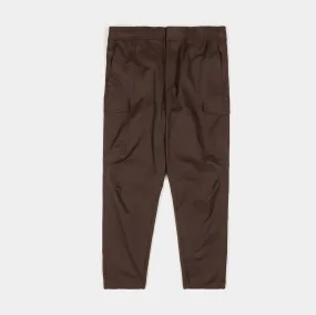 Brown Woven Cargo Pants for Men