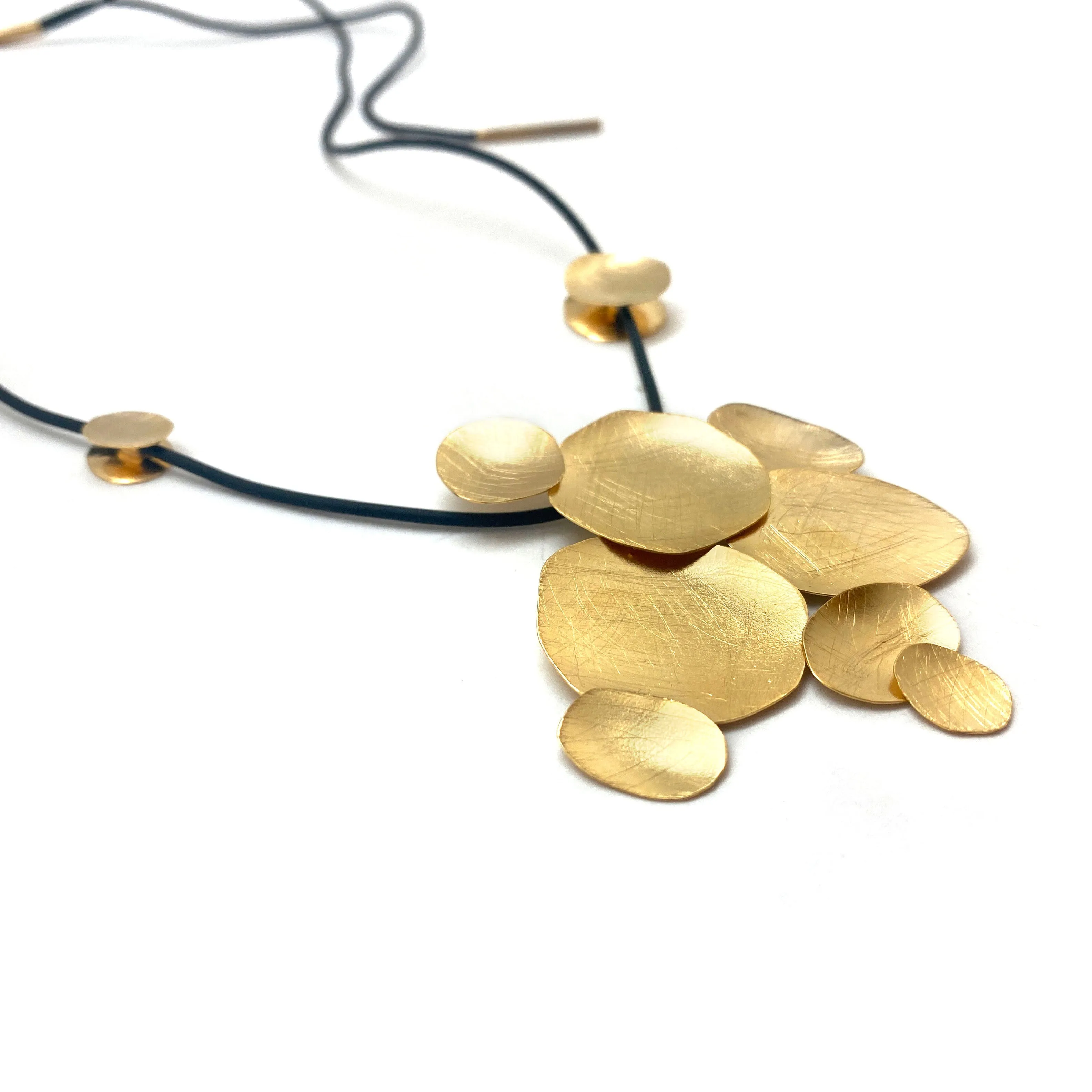 Bubbles Necklace - Gold Vermeil