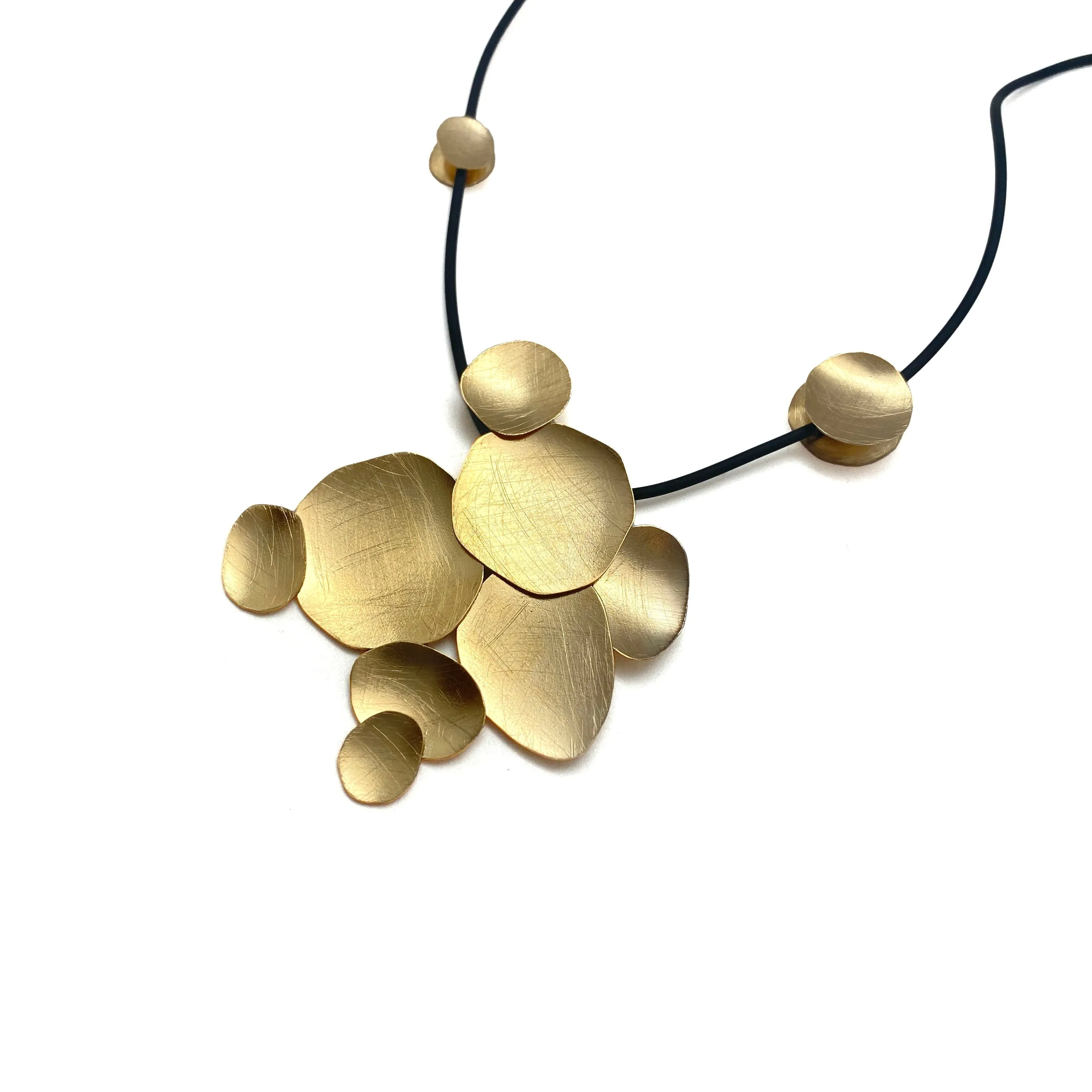 Bubbles Necklace - Gold Vermeil