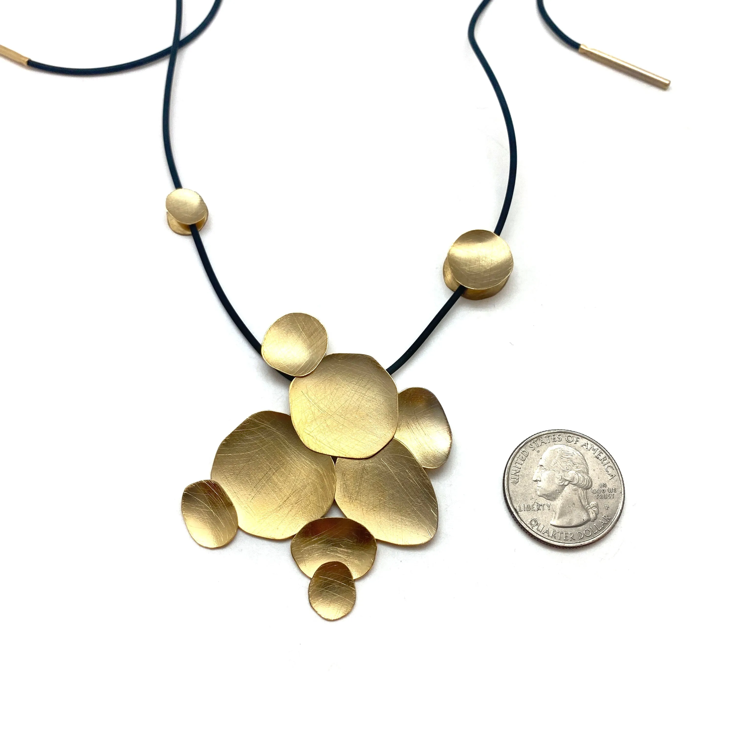 Bubbles Necklace - Gold Vermeil