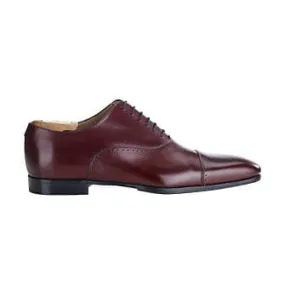 Burgundy Oxford shoes - Leather outsole - STRESA