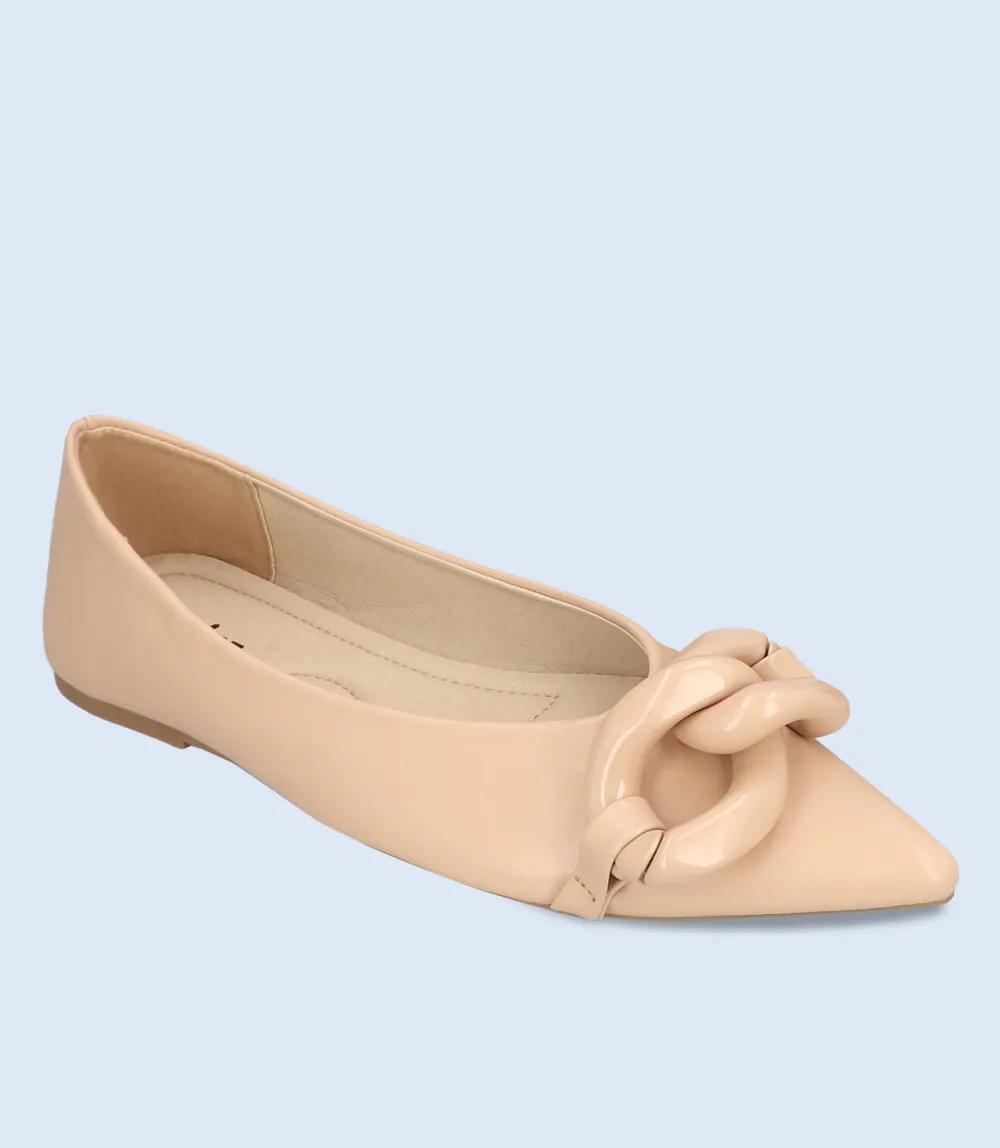 bw8476 beige women casual pumps