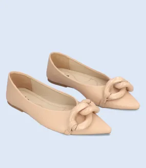 bw8476 beige women casual pumps