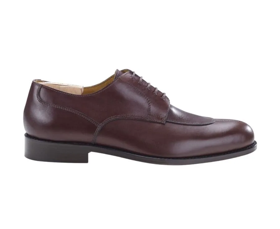 Chocolat Derby Shoes - Leather outsole - PADDINGTON