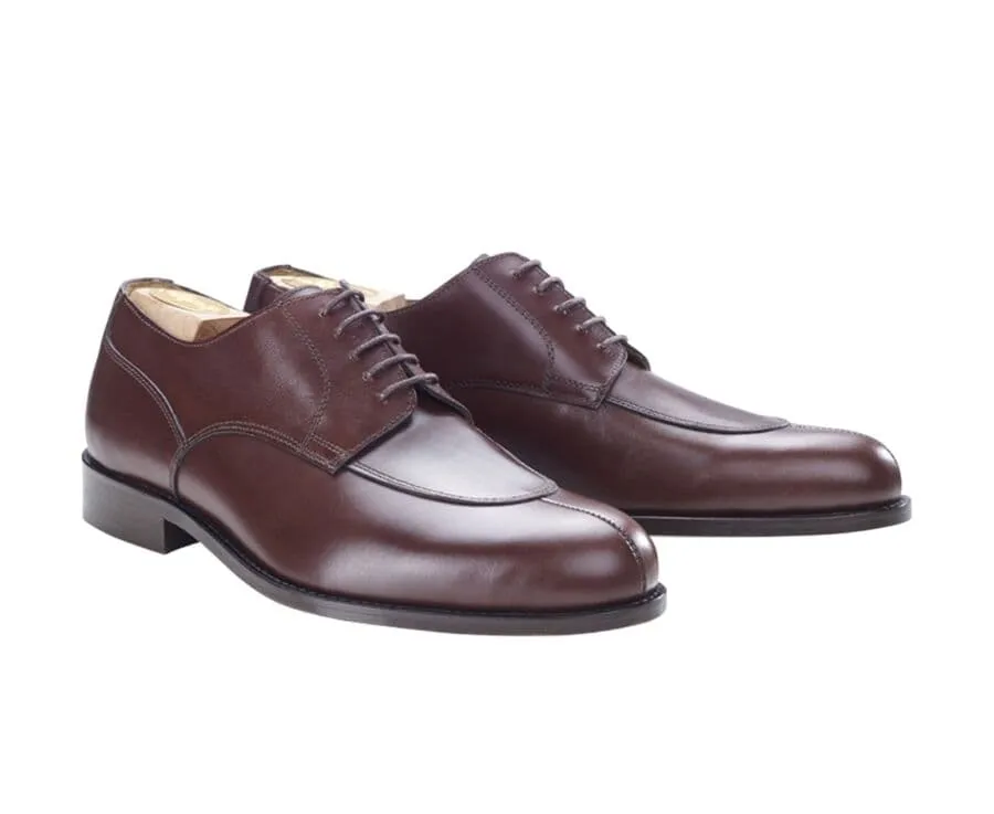 Chocolat Derby Shoes - Leather outsole - PADDINGTON