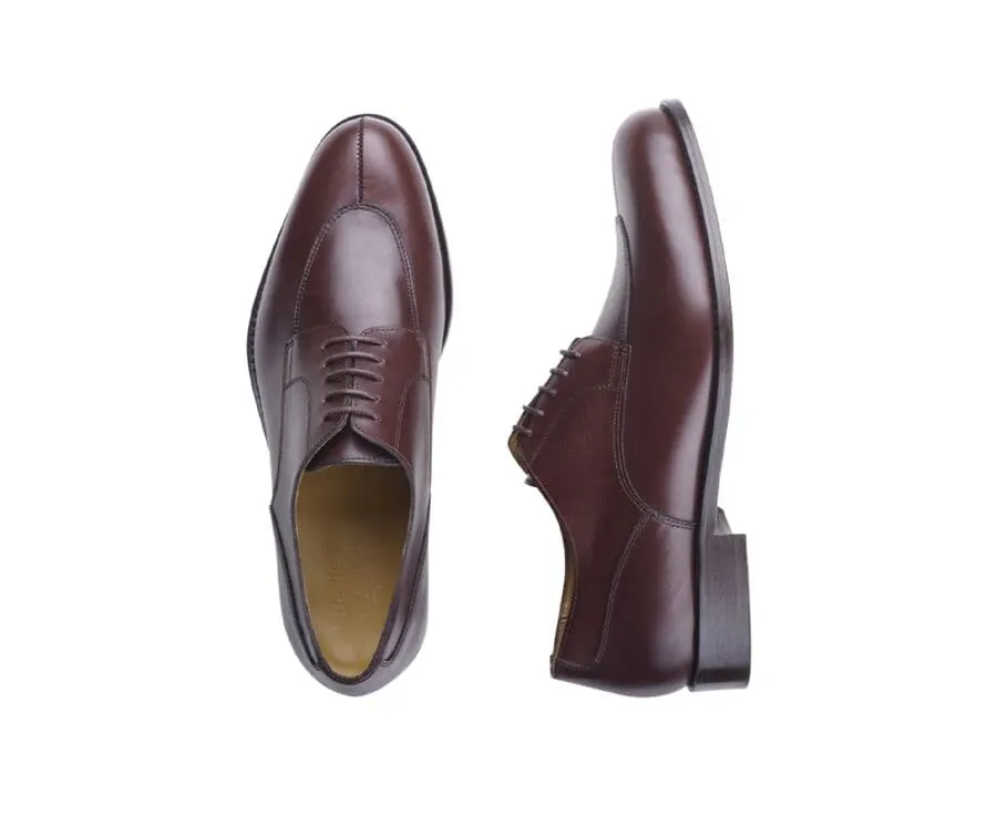 Chocolat Derby Shoes - Leather outsole - PADDINGTON