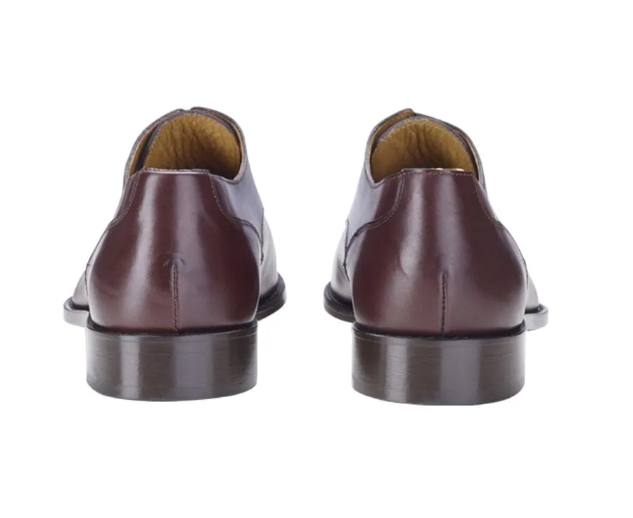 Chocolat Derby Shoes - Leather outsole - PADDINGTON