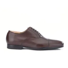 Chocolate Men's Oxford shoes - Rubber outsole - LENNOX GOMME URBAN