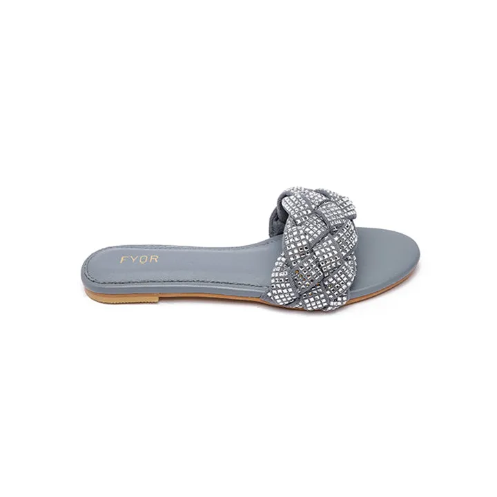 Diamante Slide Sandal - MY 191