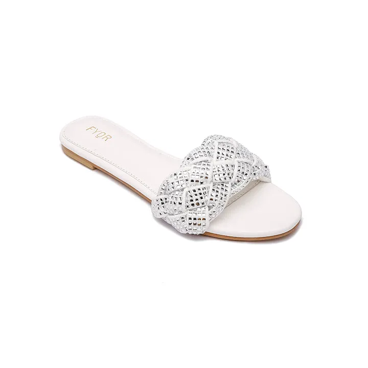 Diamante Slide Sandal - MY 191