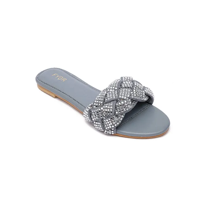 Diamante Slide Sandal - MY 191