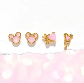 Disney Pink Dream Earring Set