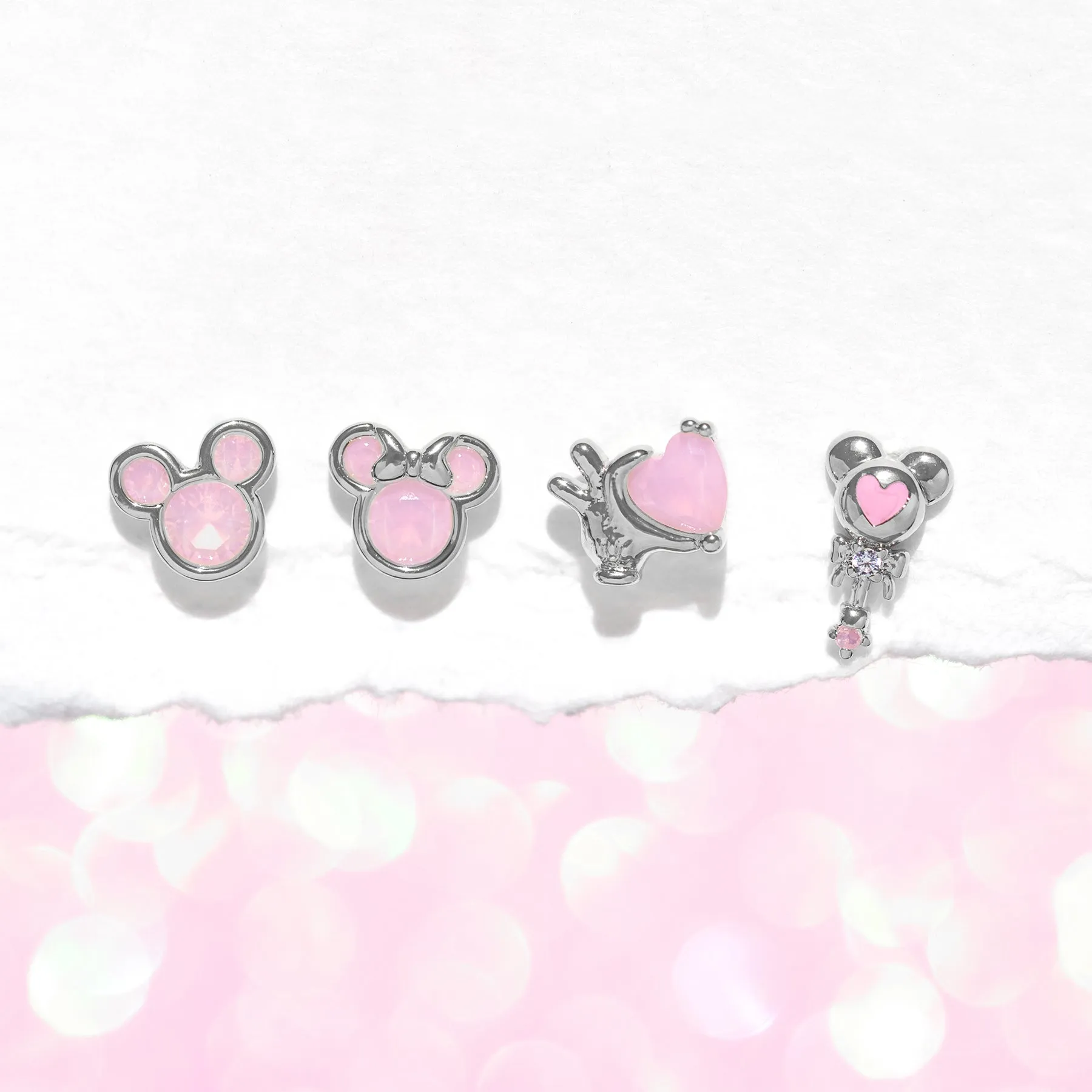 Disney Pink Dream Earring Set