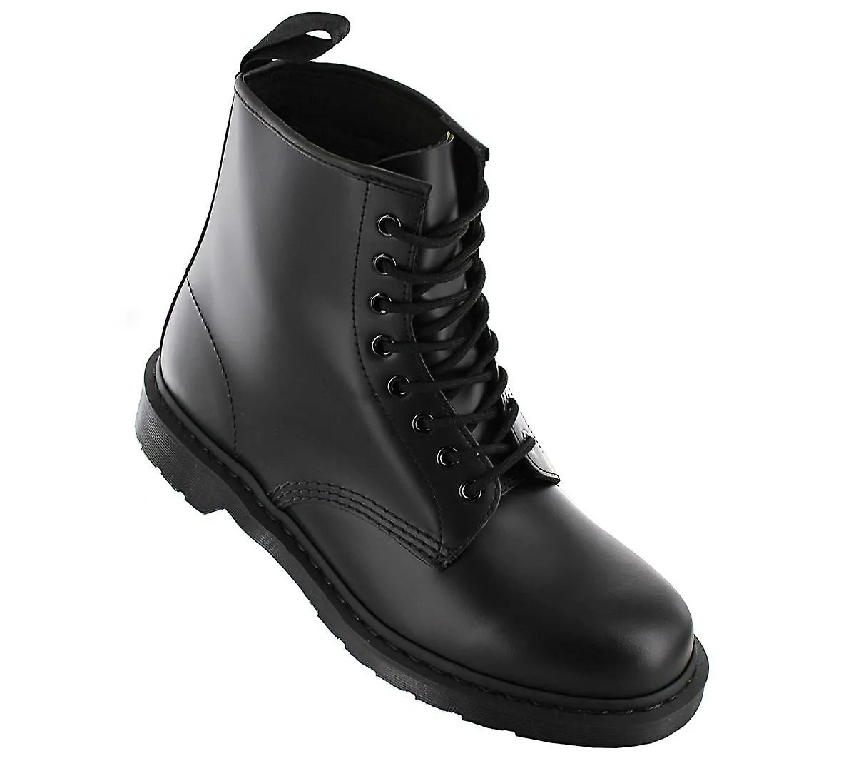 DR. DOC MARTENS 1460 Smooth Mono Boots - Stiefel Leder Schwarz 14353001