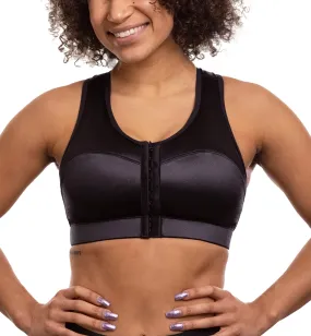 Enell Racer-Back Sports Bra (102) - Black