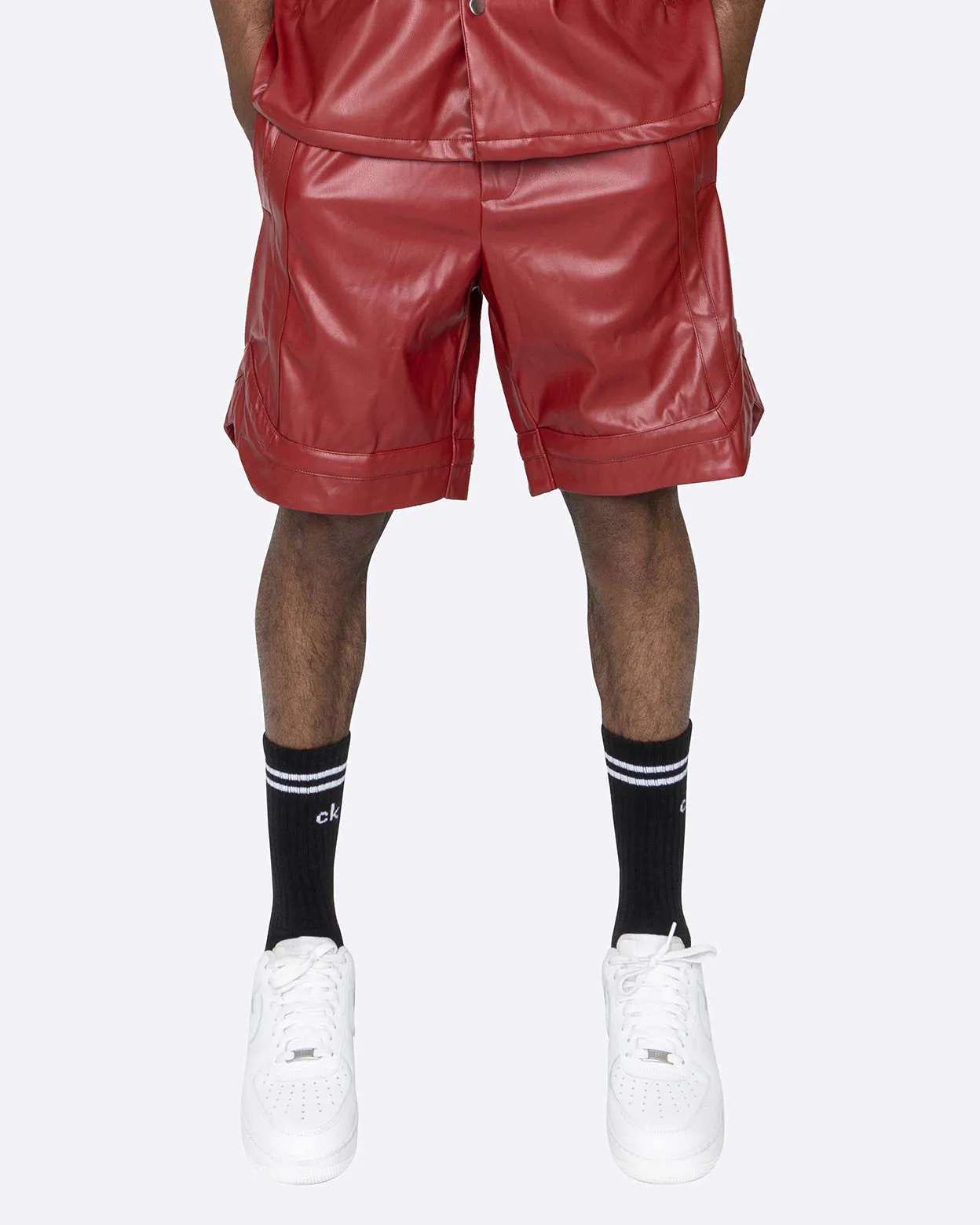 EPTM shorts burgundy