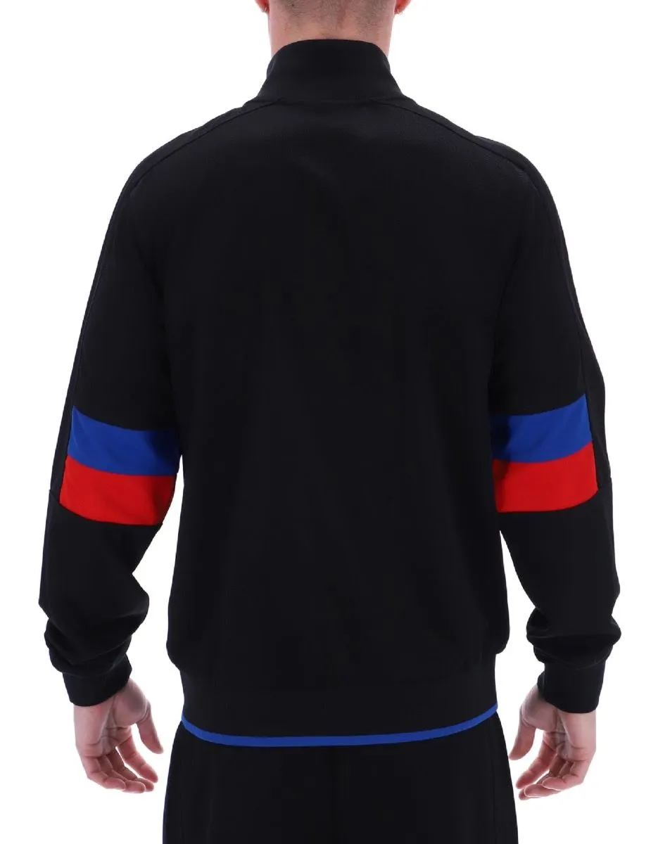 Fila Fischer Colour Blocked Track Jacket Black/Bright Blue