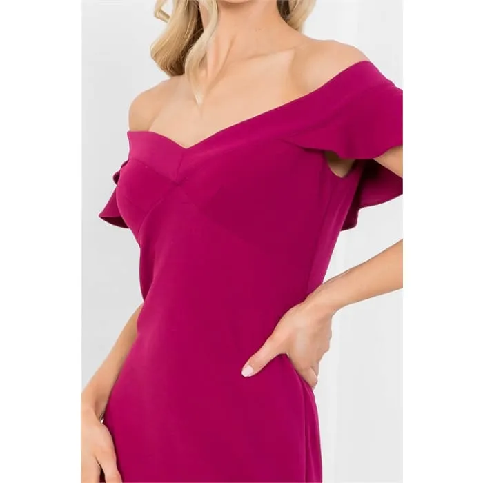 Flutter Sleeve Passion Dress