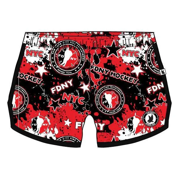 Girls & Womens FDNY Hockey Shorts