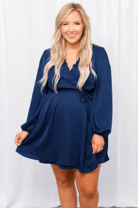 Glam dress, Navy