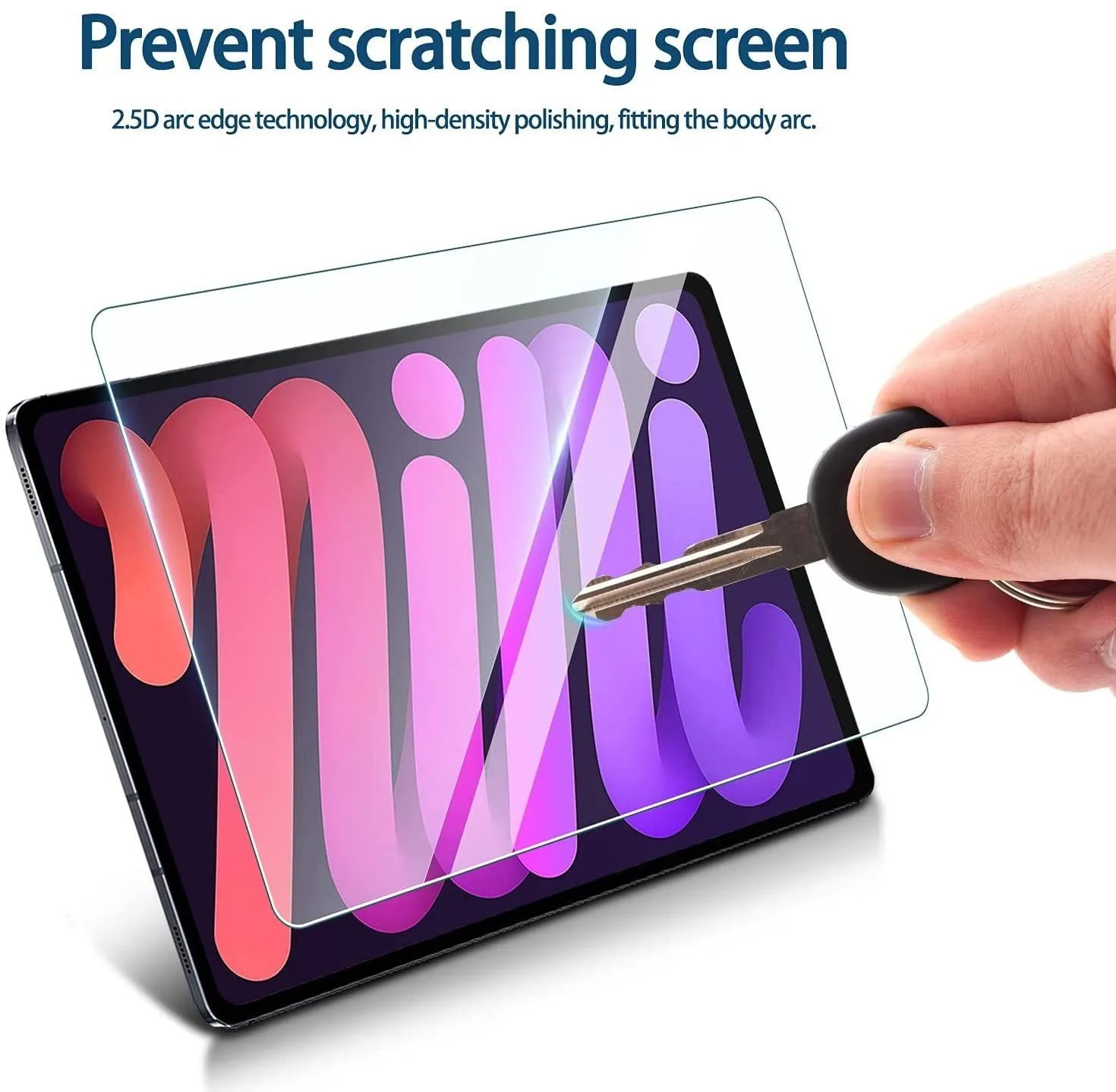 Glass Screen Protector for iPad mini (6th Gen)