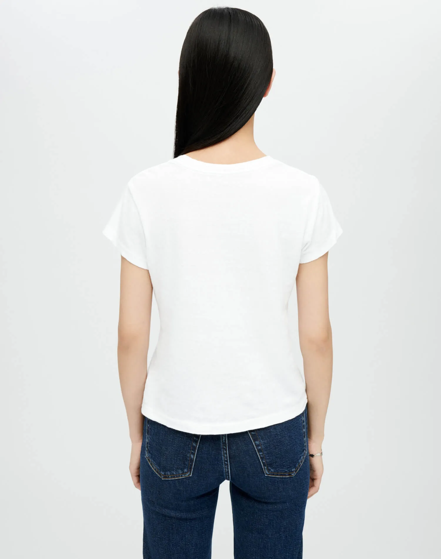 Hanes 1960s Slim Tee - Optic White