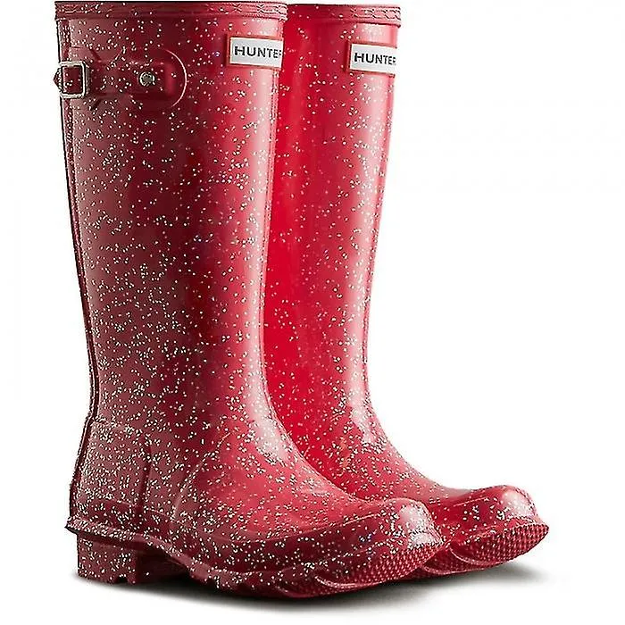 Hunter Childrens/Kids Glitter Wellington Boots