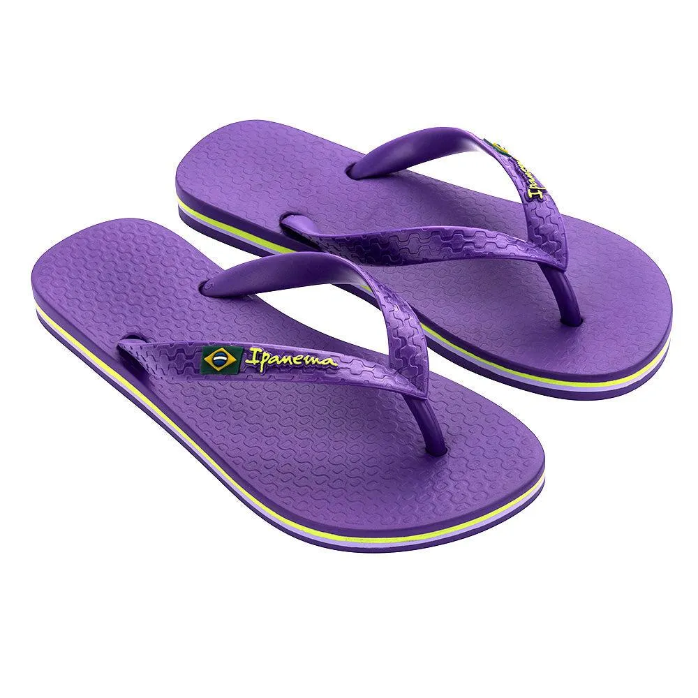 Ipanema purple slip on sandal